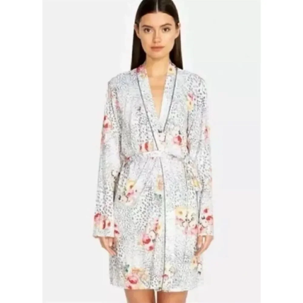 Johnny Was Winery Sleep Robe Size XS
